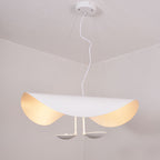 Lampa Wisząca Nowoczesna z Wygiętym Kloszem na Sufit ##POS:48##
