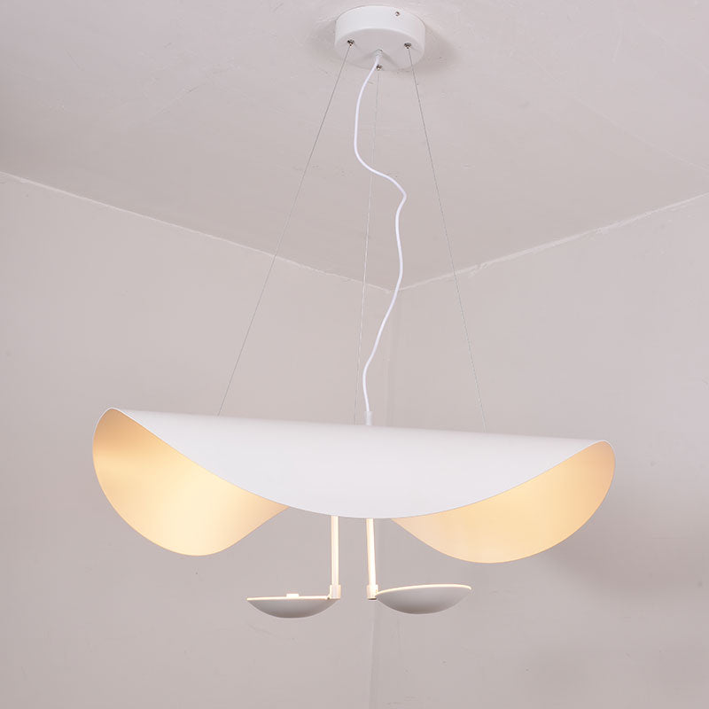 Lampa Wisząca Nowoczesna z Wygiętym Kloszem na Sufit ##POS:48##