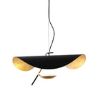 Lampa Wisząca Nowoczesna z Wygiętym Kloszem na Sufit ##POS:53##