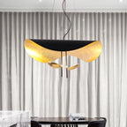 Lampa Wisząca Nowoczesna z Wygiętym Kloszem na Sufit