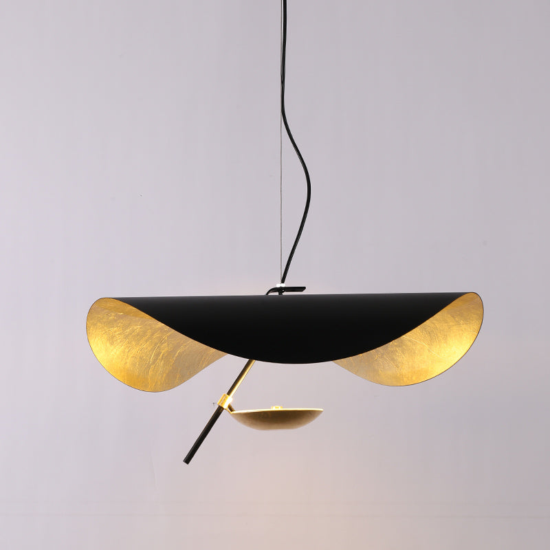 Lampa Wisząca Nowoczesna z Wygiętym Kloszem na Sufit ##POS:82##