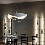 Lampa Wisząca Nowoczesna z Wygiętym Kloszem na Sufit ##POS:86##