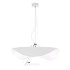 Lampa Wisząca Nowoczesna z Wygiętym Kloszem na Sufit