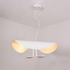 Lampa Wisząca Nowoczesna z Wygiętym Kloszem na Sufit