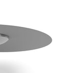 Lampa Wisząca Płaska Skandynawska z Metalowym Kloszem