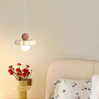 Lampa Wisząca Retro z Kloszem w Kształcie Chmury i Kulistym Dyfuzorem