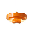 Lampa Wisząca Retro z Wielowarstwową Konstrukcją