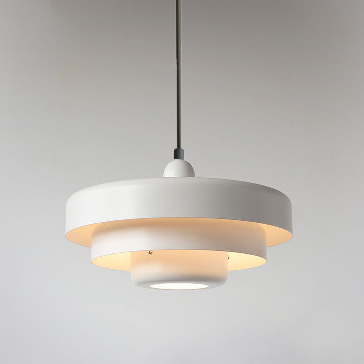 Lampa Wisząca Retro z Wielowarstwową Konstrukcją