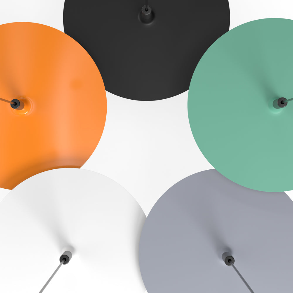 Lampa Wisząca Skandynawska Płaska LED Dyskowa nad Stół