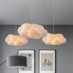 Lampa Wisząca Skandynawska w Kształcie Chmury z Regulowaną Wysokością
