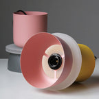 Lampa Wisząca Skandynawska z Dwuczęściowym Kloszem w Stylu Macarons