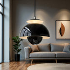 Lampa Wisząca Skandynawska z Kloszem w Kształcie Kuli