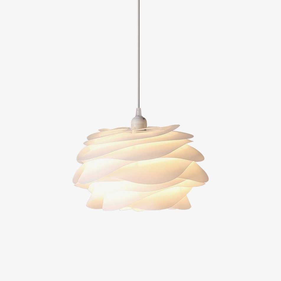 Lampa Wisząca Skandynawska z Kloszem w Kształcie Kwiatu