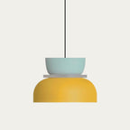 Lampa Wisząca Skandynawska z Kolorowym Kloszem