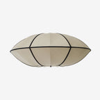Lampa Wisząca Skandynawska z Owalnymi Kloszem z Tkaniny