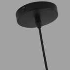 Lampa Wisząca Skandynawska z Podwójnym Kloszem Szklanym