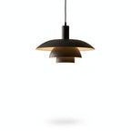 Lampa Wisząca Skandynawska z Wielopoziomowym Kloszem