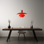 Lampa Wisząca Skandynawska z Wielopoziomowym Kloszem