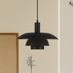 Lampa Wisząca Skandynawska z Wielopoziomowym Kloszem