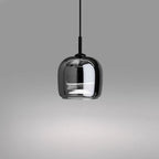 Lampa Wisząca Skandynawska ze Szklanym Kloszem
