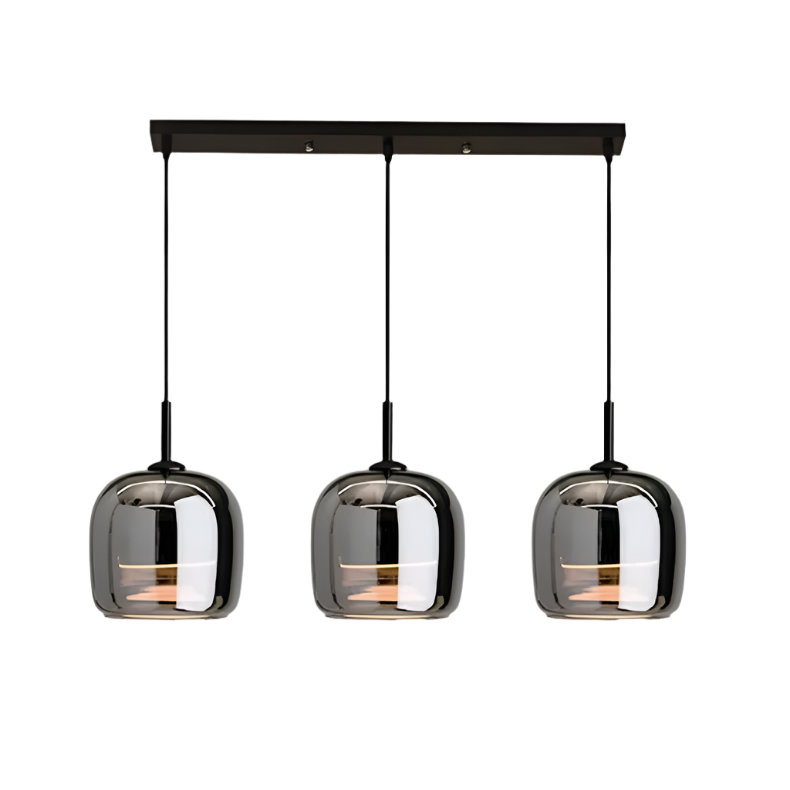 Lampa Wisząca Skandynawska ze Szklanym Kloszem ##POS:12##