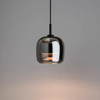 Lampa Wisząca Skandynawska ze Szklanym Kloszem ##POS:6##