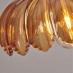 Lampa Wisząca Vintage z Kloszem w Kształcie Kwiatu