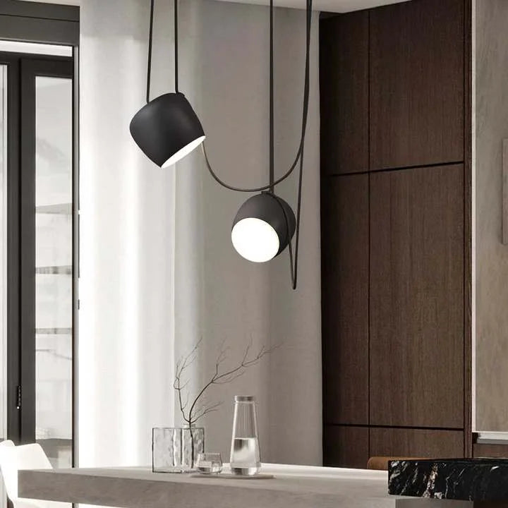 Lampa Wisząca Wielopunktowa Ściemniana Nowoczesna