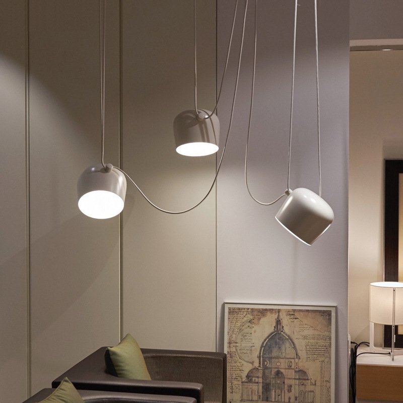 Lampa Wisząca Wielopunktowa Ściemniana Nowoczesna