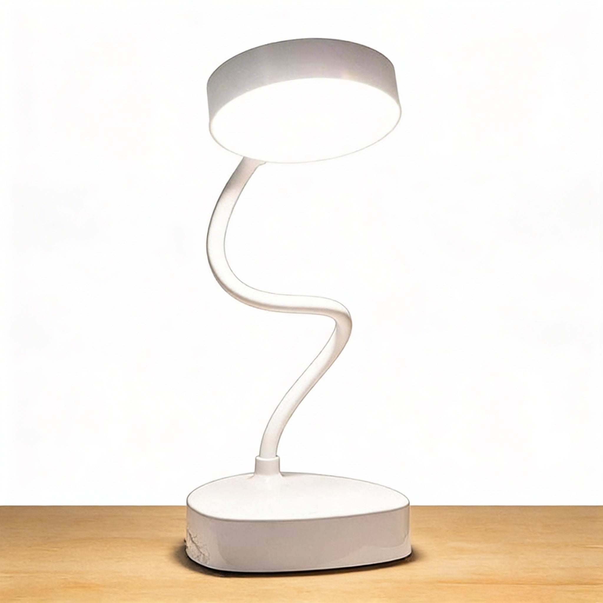 Lampka Biurkowa LED z Giętkim Ramieniem i Regulacją Jasności