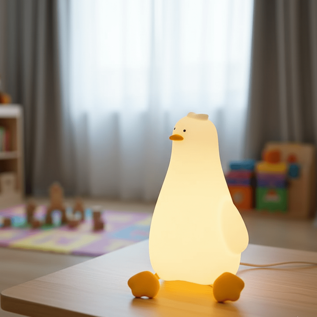 Lampka Nocna dla Dzieci z Motywem Zwierzątka i Timerem