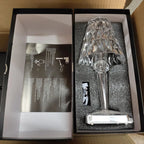 Lampka Nocna Glamour z Kryształowym Kloszem na Dotyk ##POS:8##