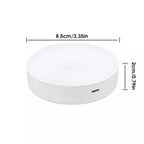 Lampka Nocna z Czujnikiem Ruchu Bezprzewodowa Okrągła do Szafy i Korytarza