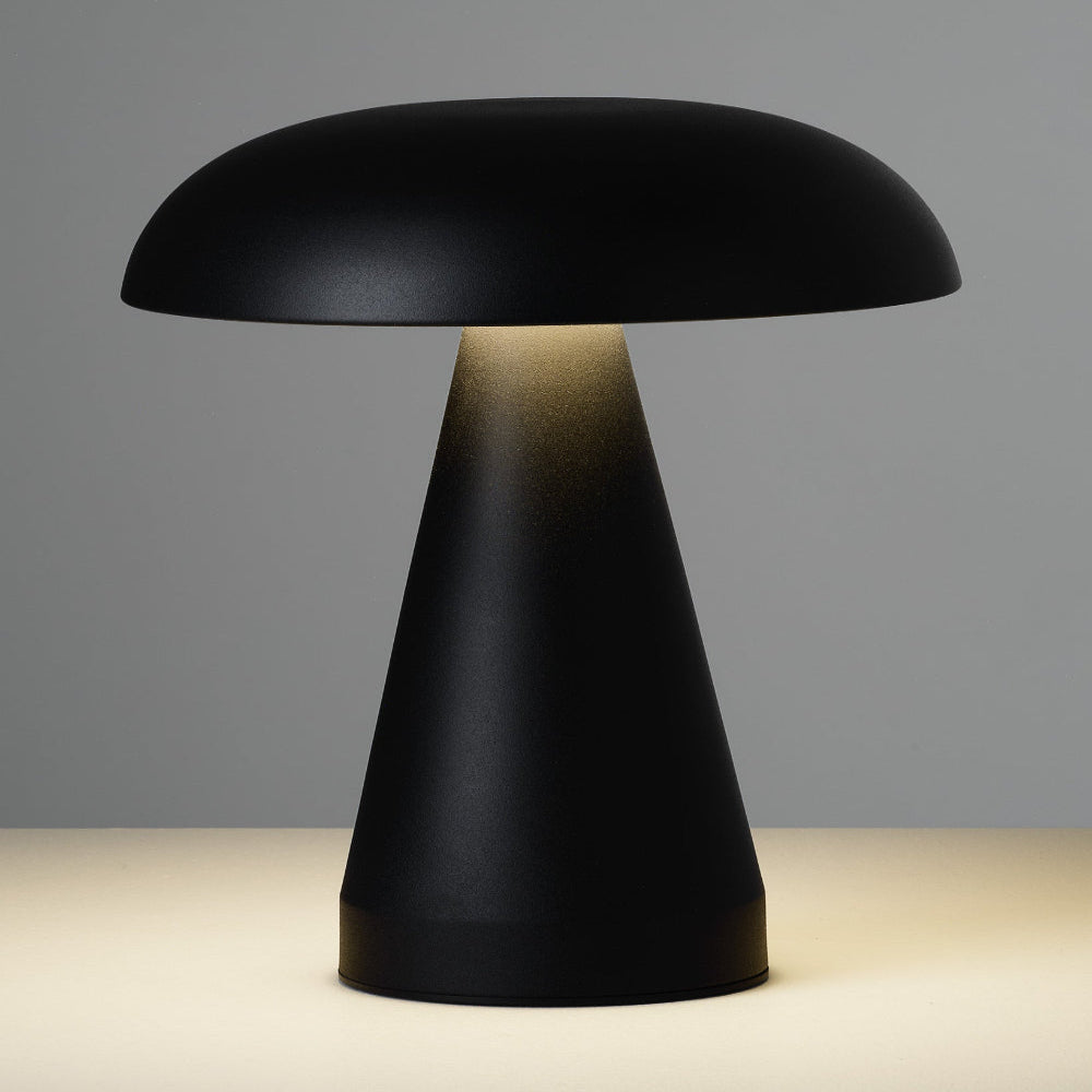 Lampka Stołowa Grzybek w Stylu Retro z Akumulatorem