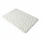 Mata Łazienkowa Antypoślizgowa z Wzorem Kamieni i Wkładem Memory Foam