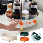 Obrotowy Organizer Lazy Susan do Kuchni i Łazienki z Obracaniem 360°