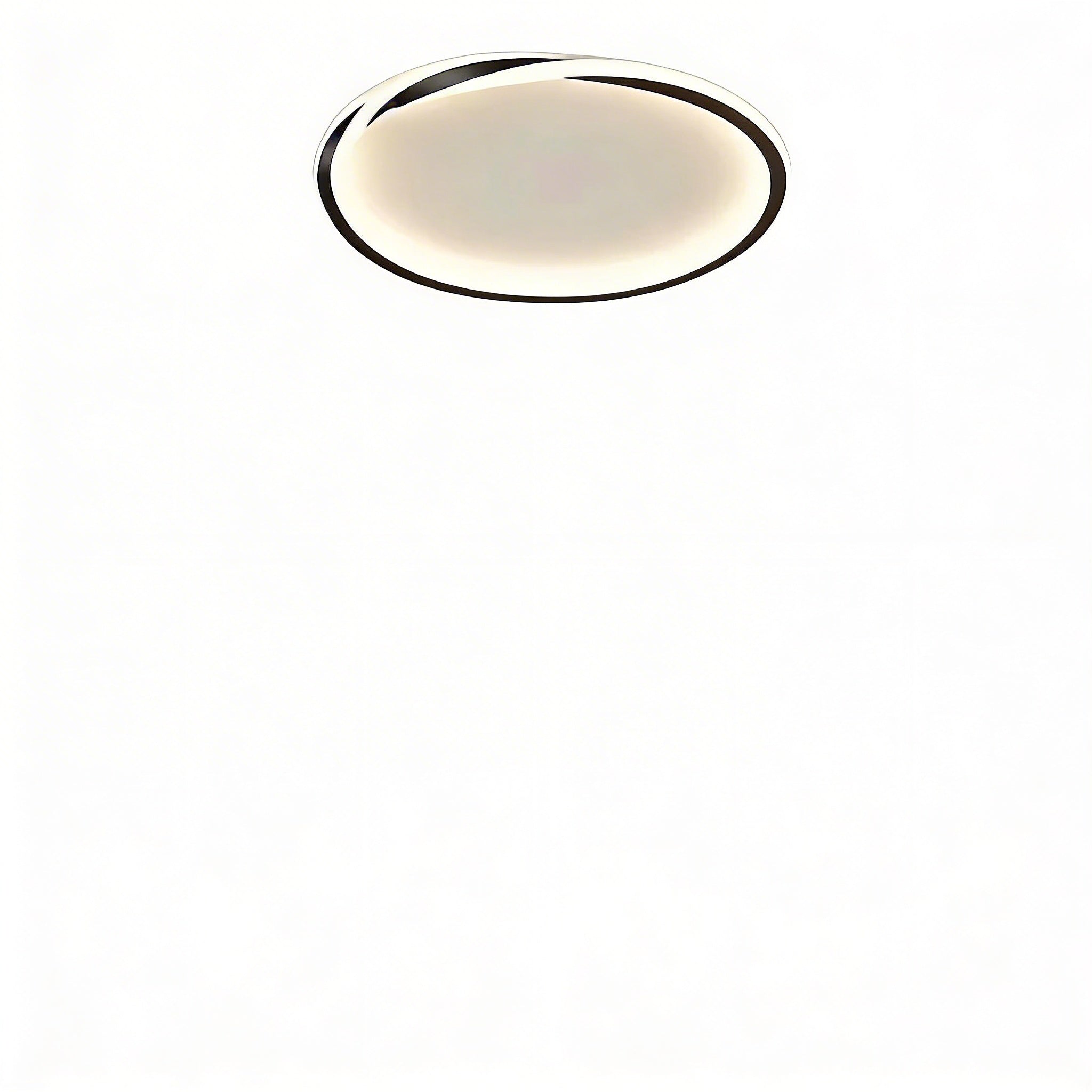 Okrągła Lampa Sufitowa Minimalistyczna ze Ściemnianiem