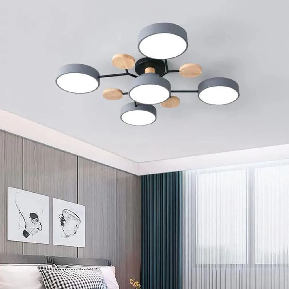 Plafon Sufitowy LED z Pierścieniami do 6720 Lumenów