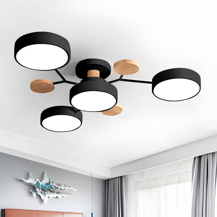 Plafon Sufitowy LED z Pierścieniami do 6720 Lumenów