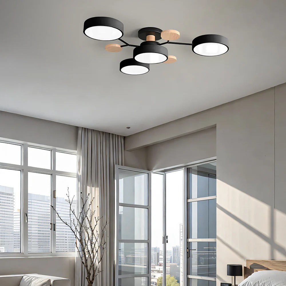Plafon Sufitowy LED z Pierścieniami do 6720 Lumenów