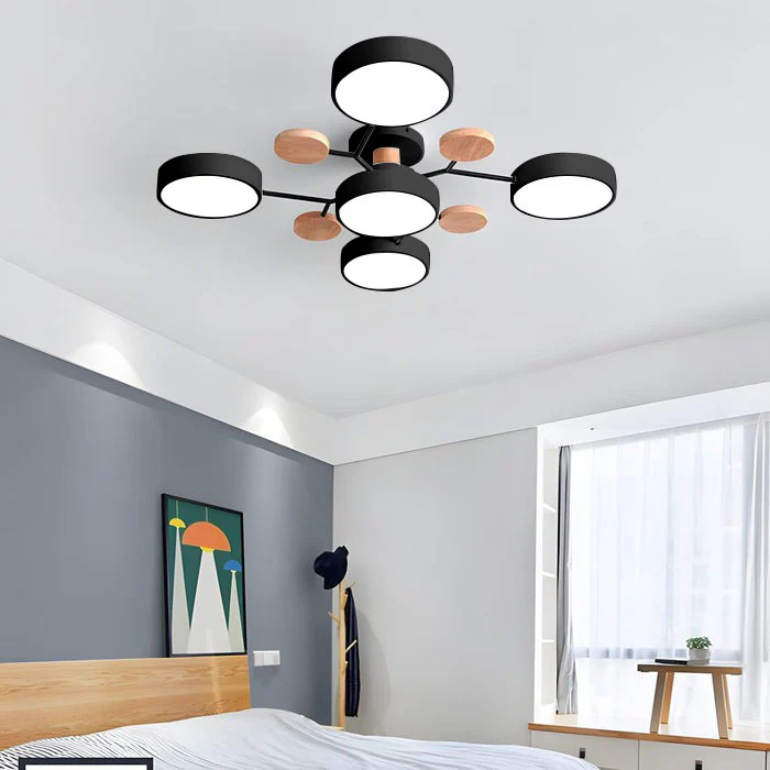 Plafon Sufitowy LED z Pierścieniami do 6720 Lumenów