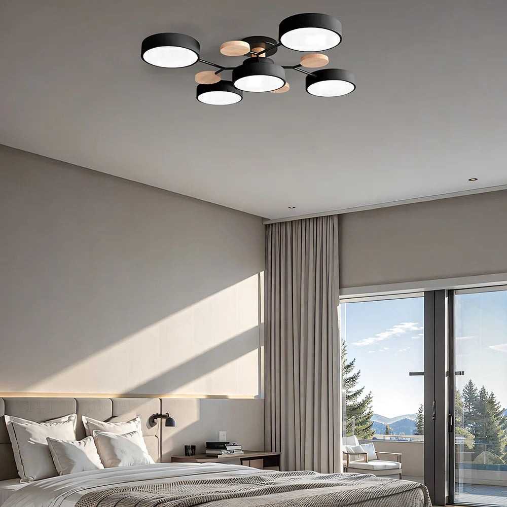 Plafon Sufitowy LED z Pierścieniami do 6720 Lumenów