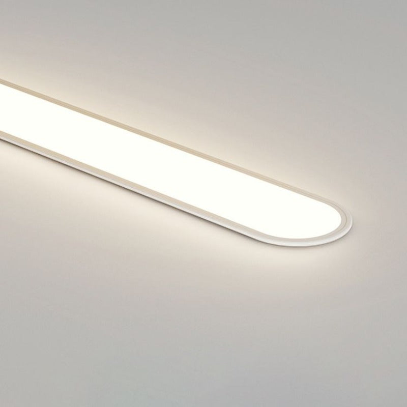 Plafon Sufitowy Minimalistyczny z Podłużnym Kloszem