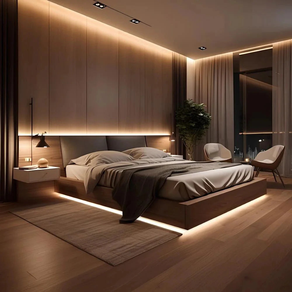 Podświetlenie Pod Łóżko LED z Czujnikiem Ruchu