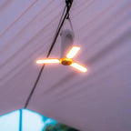 Przenośna Lampa Kempingowa z Regulacją Barwy i Trybem SOS