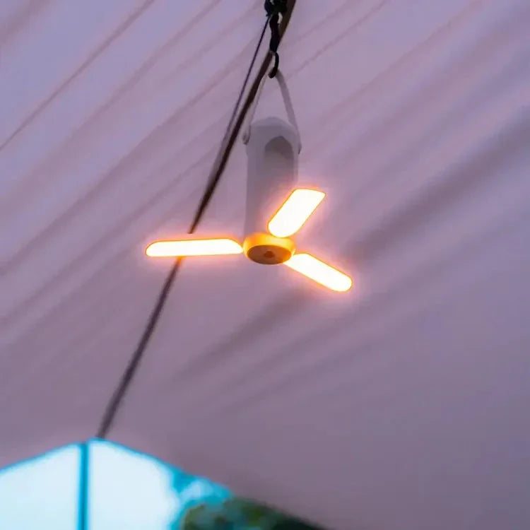 Przenośna Lampa Kempingowa z Regulacją Barwy i Trybem SOS