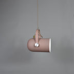 Skandynawska Lampa Wisząca z Regulowanym Kloszem
