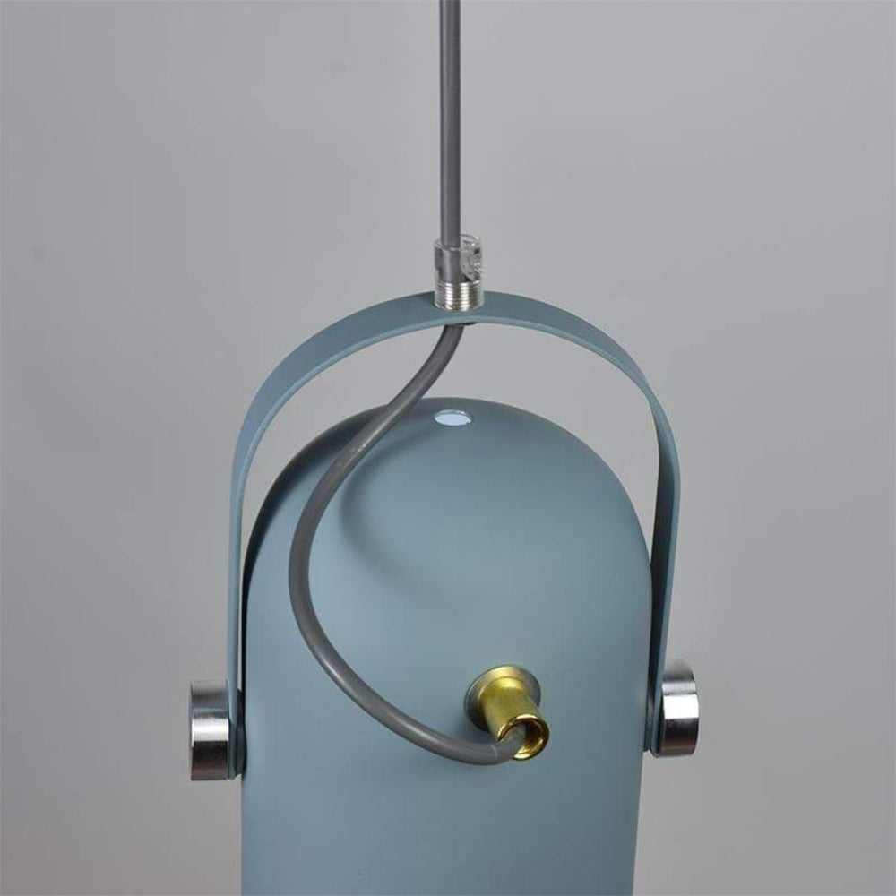 Skandynawska Lampa Wisząca z Regulowanym Kloszem