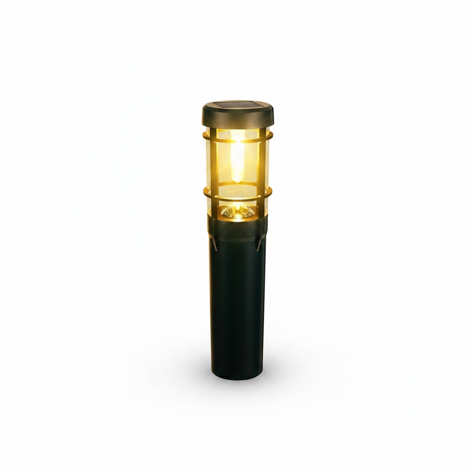 Solarna Lampa Ogrodowa Retro z Palcem do Wbicia w Grunt
