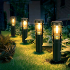 Solarna Lampa Ogrodowa Retro z Palcem do Wbicia w Grunt